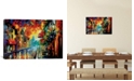 iCanvas Misty City Mood by Leonid Afremov Gallery-Wrapped Canvas Print - 18" x 26" x 0.75"